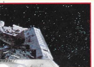 1983 Topps Star Wars: Return of the Jedi Album Stickers #3 Approaching Death Star Front