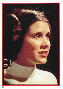 1983 Topps Star Wars: Return of the Jedi Album Stickers #32 Leia (face) Front