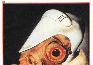 1983 Topps Star Wars: Return of the Jedi Album Stickers #112 Ackbar (face) Front