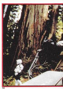 1983 Topps Star Wars: Return of the Jedi Album Stickers #142 Stormtrooper on speeder Front