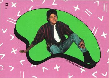 1984 Topps Michael Jackson - Stickers #21 Michael Jackson Front