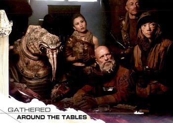 2018 Topps Solo: A Star Wars Story #41 Gathered Around the Tables Front