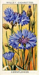 1936 Wills's Wild Flowers #8 Cornflower or Bluebottle Front