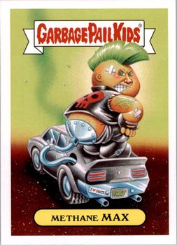2016 Topps Garbage Pail Kids American As Apple Pie In Your Face - Comic Covers #3a Methane Max Front