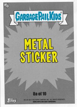 2017 Topps Garbage Pail Kids Battle of the Bands - Puke #8a Andy Thrax Back