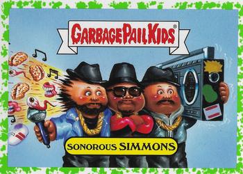 2017 Topps Garbage Pail Kids Battle of the Bands - Puke #1b Sonorous Simmons Front