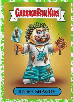 2017 Topps Garbage Pail Kids Battle of the Bands - Puke #4b Stinky Shaggy Front