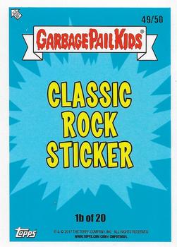 2017 Topps Garbage Pail Kids Battle of the Bands - Fool's Gold #1b Ringo of Fire Back