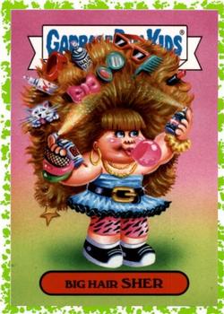 2018 Topps Garbage Pail Kids We Hate the '80s - Puke #1a Big Hair Sher Front