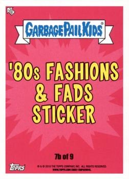 2018 Topps Garbage Pail Kids We Hate the '80s - Puke #7b Headspin Finn Back