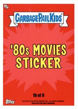 2018 Topps Garbage Pail Kids We Hate the '80s - Puke #1b Bonkers Bruce Back