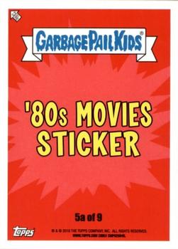 2018 Topps Garbage Pail Kids We Hate the '80s - Puke #5a Old Time Rock & Roland Back