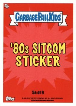 2018 Topps Garbage Pail Kids We Hate the '80s - Puke #5a Eighties Erica Back