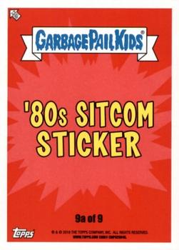 2018 Topps Garbage Pail Kids We Hate the '80s - Puke #9a Rebound Rick Back