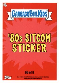 2018 Topps Garbage Pail Kids We Hate the '80s - Puke #9b Mid-Range Mellor Back
