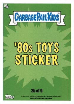 2018 Topps Garbage Pail Kids We Hate the '80s - Puke #2b Matt Ball Back
