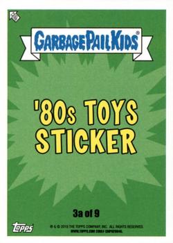 2018 Topps Garbage Pail Kids We Hate the '80s - Puke #3a Dee & D Back
