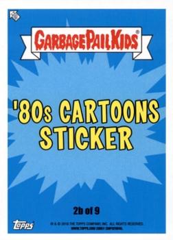 2018 Topps Garbage Pail Kids We Hate the '80s - Bruised #2b Adored Adora Back