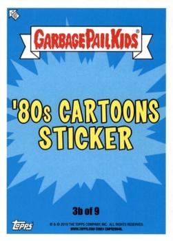 2018 Topps Garbage Pail Kids We Hate the '80s - Bruised #3b Optimus Fine Back