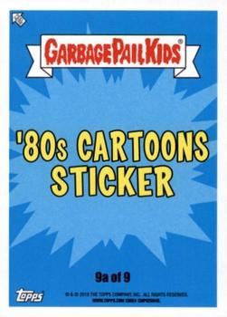 2018 Topps Garbage Pail Kids We Hate the '80s - Bruised #9a Mona-Chhichi Back
