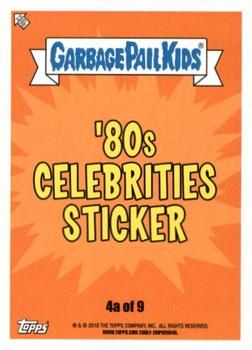 2018 Topps Garbage Pail Kids We Hate the '80s - Bruised #4a Gruesome Gallagher Back