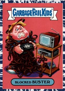 2018 Topps Garbage Pail Kids We Hate the '80s - Bruised #7a Blocked Buster Front