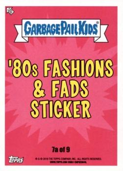 2018 Topps Garbage Pail Kids We Hate the '80s - Bruised #7a Break-Lance Back