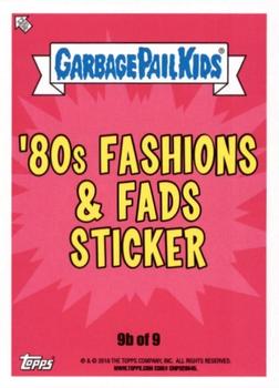 2018 Topps Garbage Pail Kids We Hate the '80s - Bruised #9b Watchin' Wally Back