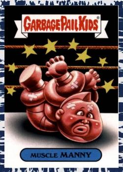 2018 Topps Garbage Pail Kids We Hate the '80s - Bruised #1a Muscle Manny Front
