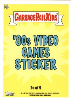 2018 Topps Garbage Pail Kids We Hate the '80s - Bruised #2a At-Ari Back