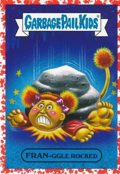 2018 Topps Garbage Pail Kids We Hate the '80s - Bloody Nose #1a Fran-ggle Rocked Front