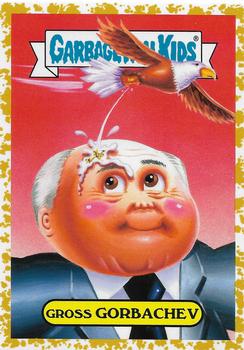 2018 Topps Garbage Pail Kids We Hate the '80s - Fool's Gold #3b Gross Gorbachev Front