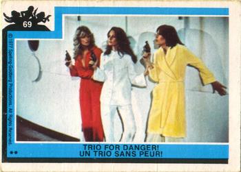 1977 O-Pee-Chee Charlie's Angels #69 Trio for Danger! Front