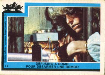 1977 O-Pee-Chee Charlie's Angels #108 Defusing A Bomb! Front