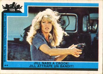 1977 O-Pee-Chee Charlie's Angels #109 Jill Nabs a Crook! Front