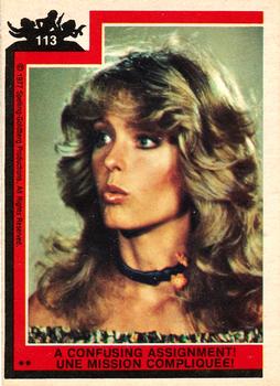 1977 O-Pee-Chee Charlie's Angels #113 A Confusing Assignment! Front