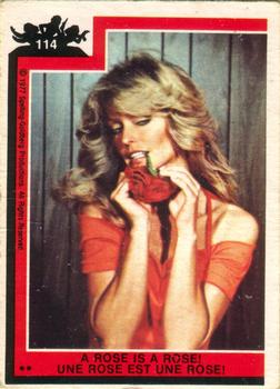 1977 O-Pee-Chee Charlie's Angels #114 A Rose Is A Rose Front