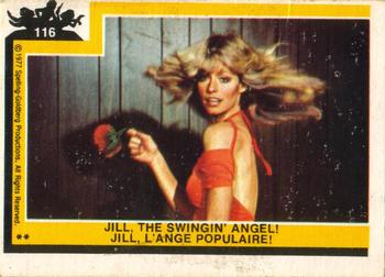 1977 O-Pee-Chee Charlie's Angels #116 Jill, the Swingin' Angel! Front