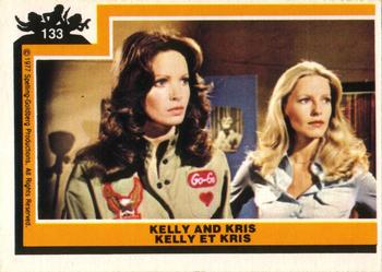 1977 O-Pee-Chee Charlie's Angels #133 Kelly and Kris Front