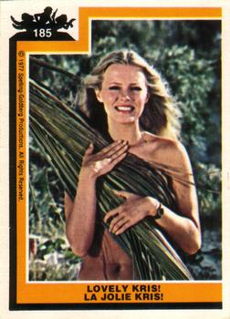 1977 O-Pee-Chee Charlie's Angels #185 Lovely Kris! Front