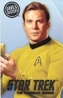 2016 Dave & Buster's Star Trek: The Original Series #NNO Captain Kirk Front