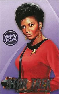 2016 Dave & Buster's Star Trek: The Original Series - Numbered 2nd Edition #DB03000101005 Uhura Front
