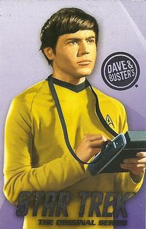 2016 Dave & Buster's Star Trek: The Original Series - Numbered 2nd Edition #DB03000101006 Pavel Chekov Front
