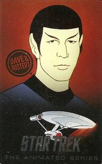 2016 Dave & Buster's Star Trek: The Animated Series #DB05000101002 Spock Front