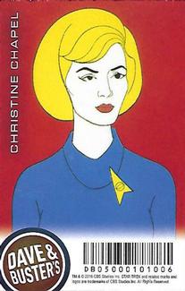 2016 Dave & Buster's Star Trek: The Animated Series #DB05000101006 Christine Chapel Back
