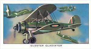 1963 Kellogg A History of British Military Aircraft #5 Gloster Gladiator Front