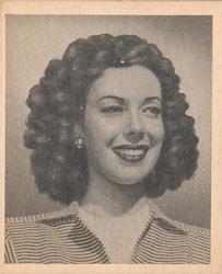 1948 Bowman Movie Stars (R701-9) #11 Carolyn Butler Front