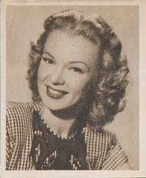 1948 Bowman Movie Stars (R701-9) #14 Roberta Jonay Front