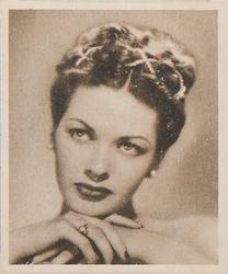 1948 Bowman Movie Stars (R701-9) #17 Yvonne De Carlo Front