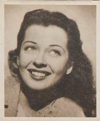 1948 Bowman Movie Stars (R701-9) #25 Gail Russell Front